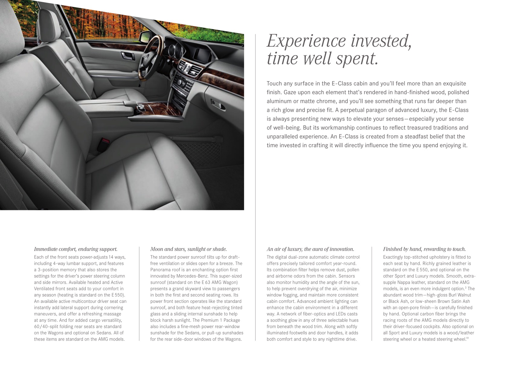 2014 Mercedes-Benz E-Class Brochure Page 31